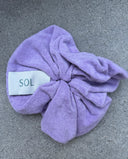 Cotton Terry Scrunchie - Mauve