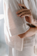 Knit Cropped Shirt - Calico