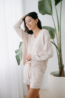 Knit Drawcord Shorts - Calico