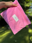 Cotton Terry Pouch - Azalea