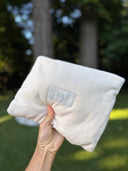 Cotton Terry Pouch - Crema