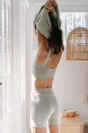 Knit V-Neck Bralette