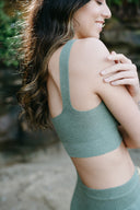 Knit V-Neck Bralette