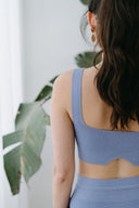 Knit V-Neck Bralette