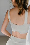 Knit V-Neck Bralette