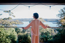 Wide Leg Lounge Pants in Light Coral with Sleep Shirt