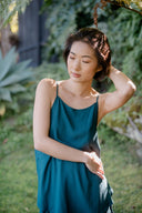 Breezy Cami in Teal with Lounge Shorts