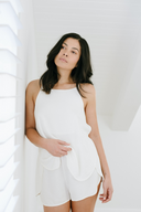 Breezy Cami in Ivory with Lounge Shorts