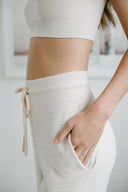 Knit Drawcord Pants