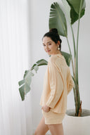 Knit Polo Pullover - Honeycomb