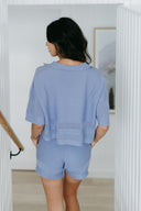 Knit Drawcord Shorts